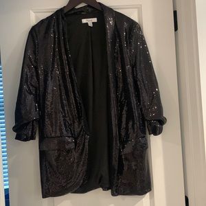 Glitter blazer